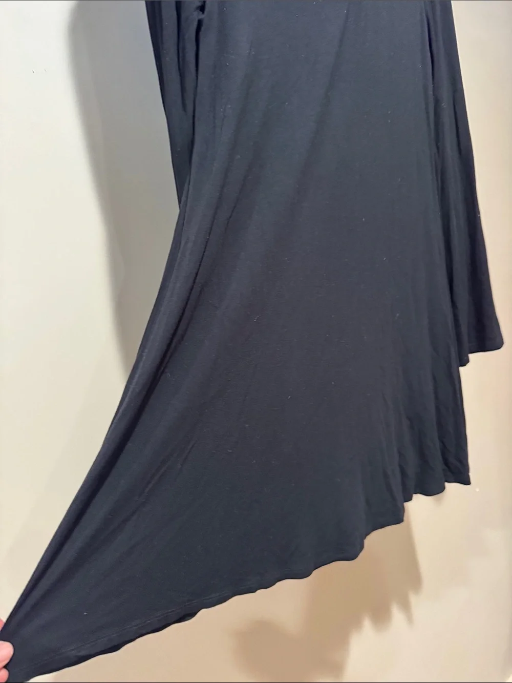 Sonoma Black V-Neck Long Sleeve Swing Tunic Dress - Picture 4 of 5